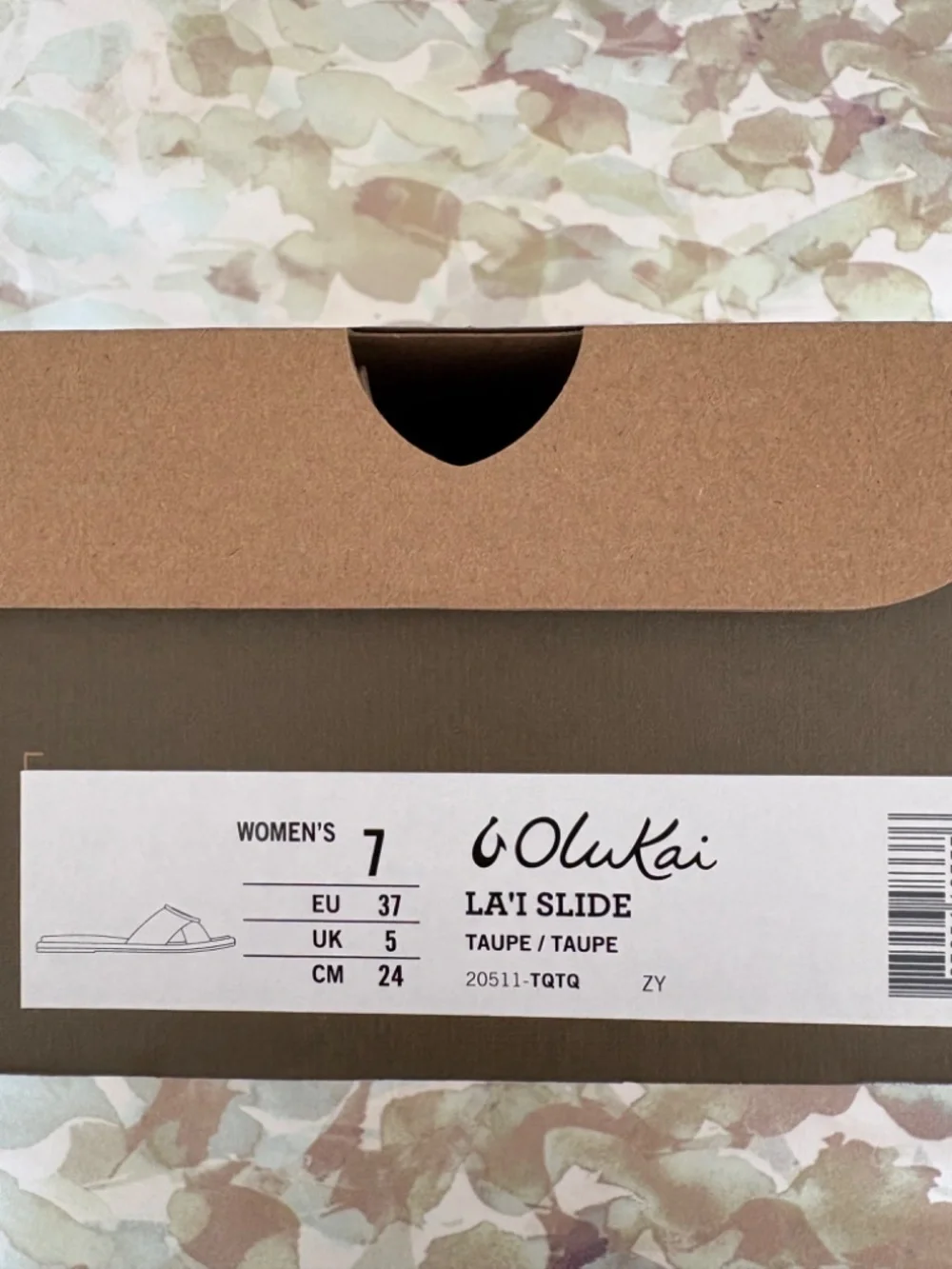 Olukai Lai Slide Sandals, Women's in Size 7M - Picture 3 of 4